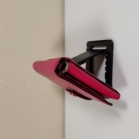 Coach Cross-grain Leather Phone/Wallet/Wristlet - Picture 5 of 13